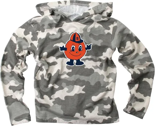 Vista 23 de Wes and Willy Camiseta de manga larga con capucha de camuflaje para niños
