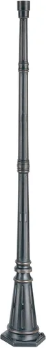 Vista 7 de John Timberland Hepworth Poste de Luz Exterior Tradicional y Base con Tapa Bronce Veranda 76 3/4" Accesorio para Poste Exterior Casa Porche Patio