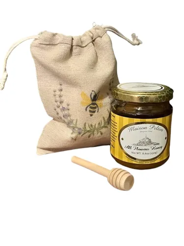 Vista 2 de Maison Peltier, Miel cruda francesa 100% sin pasteurizar (lavanda 8.8)