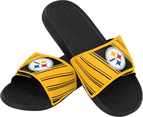 Vista 17 de FOCO mens NFL Team Logo Legacy Sport Slide Sandals