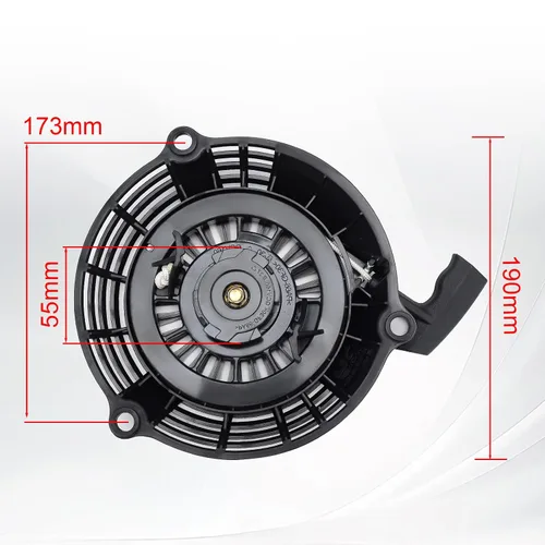 Vista 3 de Conjunto de arranque de retroceso GCV160 compatible con Honda GC135 GC160 GCV135 EN2000 EN2500 GC160A GC160LA GC160LE GCV135A GCV160A GCV160A0