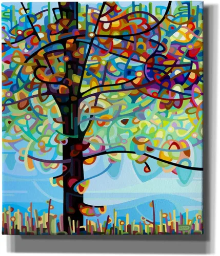 Vista 10 de Epic Graffiti 'Along The River' de Mandy Budan, arte de pared en lienzo, 12 x 16 pulgadas