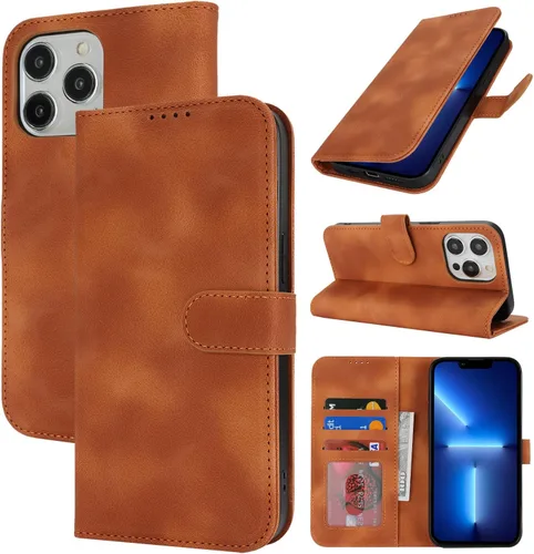 Vista 52 de Funda tipo cartera para iPhone 8 Plus iPhone 7 Plus con tarjetero para iPhone 8 Plus, funda tipo cartera para mujeres y hombres, de piel sintética