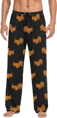 Vista 8 de Ollabaky Pantalones de pijama para hombre, pantalones de pijama con bolsillos, pantalones de descanso para hombre Multi 01
