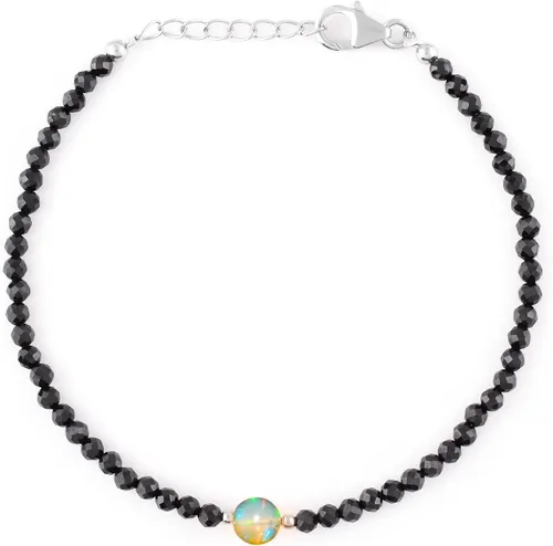 Vista 18 de Multi Gemstone Dainty Choker Bracelet