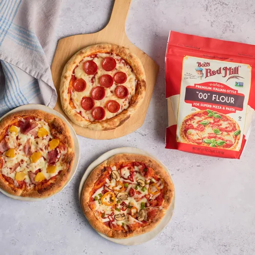 Vista 8 de Bob's Red Mill 00 Harina Premium estilo italiano, 48 onzas (paquete de 4) – Sin OGM, vegano, kosher