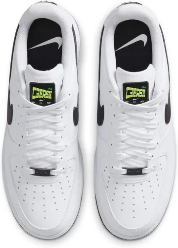 Vista 3 de Nike Air Force 1 '07 "Hare Space Jam BlancoLt Blue Fury-Wht (DJ7998 100) para hombre, BlancoLt Blue Fury-white