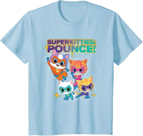 Vista 11 de Disney Junior SuperKitties Pounce! Camiseta de equipo completo, talla S