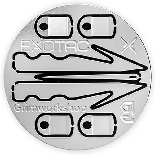 Vista 9 de Exotac ReelKIT - Insertos apilables para herramientas de supervivencia, transforma tu carrete de bolsillo xREEL en un kit de adquisición