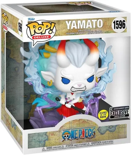 Vista 2 de Funko Pop! ONE Piece: Yamato - Figura de vinilo que brilla en la oscuridad #1596 (6 pulgadas)