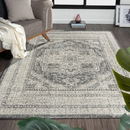 Vista 10 de LUXE WEAVERS Alfombra marroquí bohemia gris 5x7