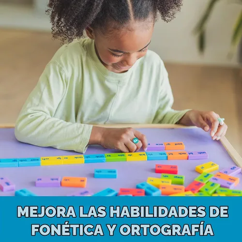 Vista 4 de Educational Insights Dominó fonético – combinaciones & dígrafos.