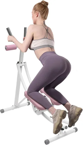 Vista 9 de Equipo de entrenamiento de abdominales, máquina de abdominales ajustable, equipo de entrenamiento de cuerpo completo para equipo de ejercicio