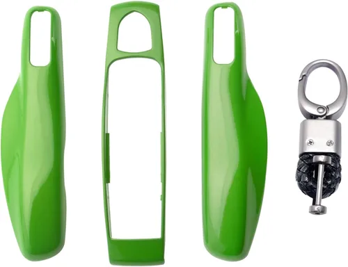 Vista 13 de Xotic Tech - Carcasa rígida de ABS con llavero, compatible con Porsche Cayenne, Panamera, Boxster, Cayman Carrera 918 Spyder Macan, llave