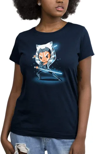 Vista 2 de TeeTurtle Star Wars Ahsoka Tano Camiseta