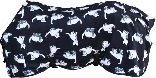 Vista 5 de Challenger Caballo Soft Fleece Cooler contorneado ejercicio hoja manta mecha Liner 43EE13