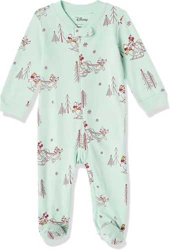 Vista 60 de Amazon Essentials Disney Marvel Star Wars - Pijama unisex de algodón con pies para bebés y niños pequeños, paquete múltiple