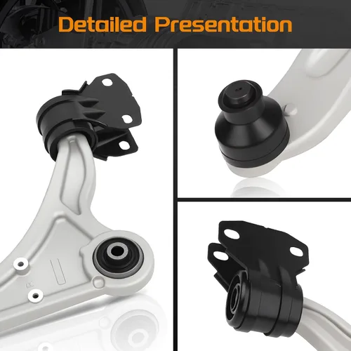 Vista 6 de BRTEC Brazos de Control Inferiores Frontales con Junta Esférica Compatibles con Ford Fusion 2013-2017, Lincoln MKZ 2013-2018