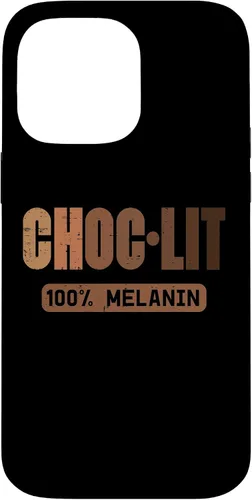 Vista 19 de Funda para iPhone 14 Pro Choc Lit Melanin Black Pride History BHM African Men Women