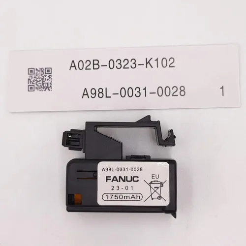 Vista 2 de Batería de repuesto de 3 V para Faunc A98L-0031-0028, A02B-0323-K102, paquete de 2
