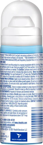 Vista 5 de Lysol Spray desinfectante para llevar, lino crujiente, 1.5 onzas (paquete de 3)