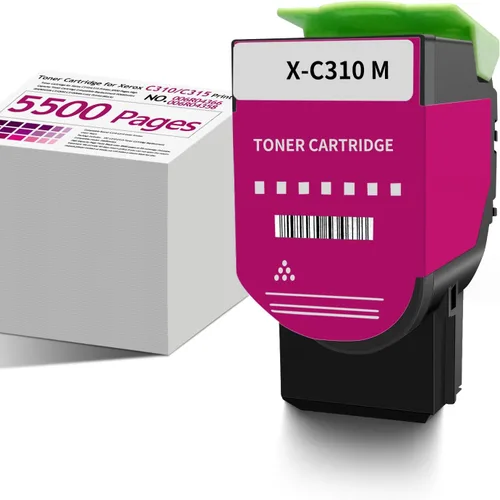 Vista 10 de C315 Cartucho de tóner para impresora Xerox C310 C315, cartucho de tinta de 8,500 páginas de capacidad extra alta compatible con repuesto 006R04364