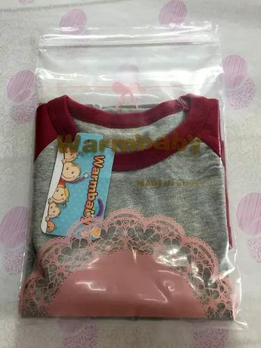 Vista 2 de Warmbaby Camisetas de manga larga para niños pequeños