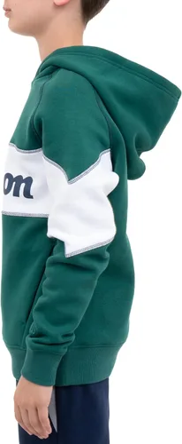 Vista 3 de WILSON Sudadera con capucha de forro polar para niños, con estilo, variedad de diseños