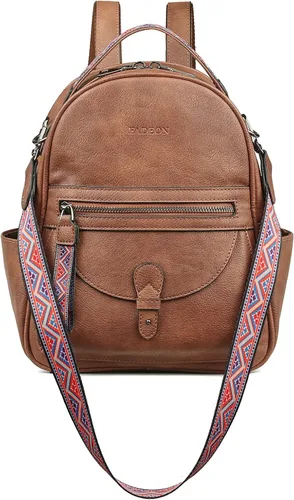 Vista 3 de FADEON Bolsos cruzados para mujer y bolso mochila Colección Marrón