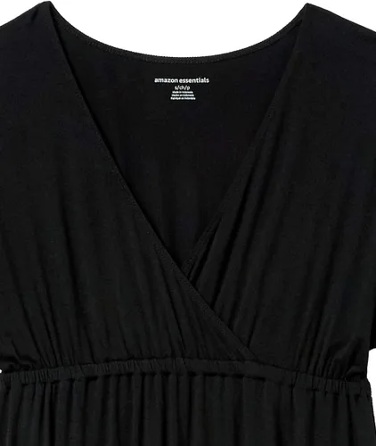 Vista 4 de Tienda Essentials Vestido de mujer Surplice (disponible en tallas grandes)