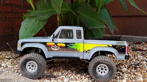 Vista 3 de Juego de calcomanías de cuerpo para Element RC Enduro Sendero Escala 1/10 Radio Controlado Rock Crawler (Gone Bananas)