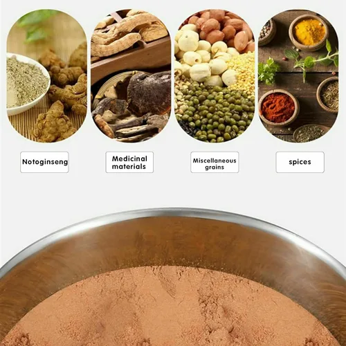 Vista 3 de 220V 70.55 oz Grano Eléctrico Comercial Hierba Grinder Notoginseng Molino Rectificadora