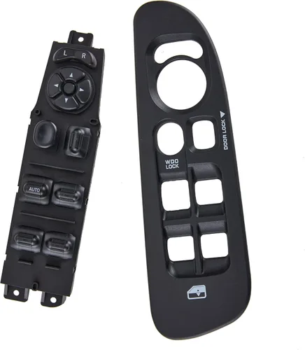 Vista 4 de Interruptor de ventana eléctrica se adapta a 2002-2010 Dodge Ram 1500 2500 3500, 2001-2004 Dodge Dakota, Interruptor maestro de control del lado