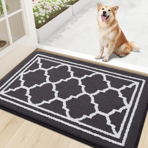 Vista 53 de Buganda Alfombra para Puerta Interior, Tapete Resistente a la Suciedad y Absorbente, Antideslizante, Alfombras de Perfil Bajo para Entrada