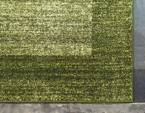 Vista 8 de Alfombra Unique Loom colección Del Mar - Abigail (2,16 m x 3,05 m Rectangular, Verde Claro/ Marfil)