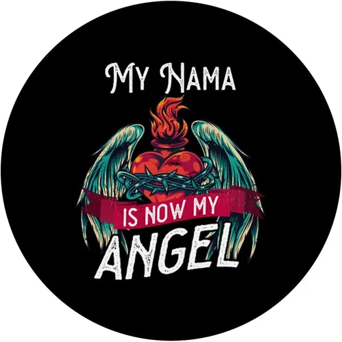 Vista 3 de Loving memory loss of My Nama angel in heaven PopSockets Swappable PopGrip