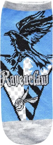 Vista 5 de Harry Potter Paquete de 5 calcetines de tobillo Foil Deathly Hallows Mischief Managed, Ravenclaw