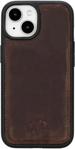Vista 55 de BLACKBROOK York - Funda de piel de grano completo para iPhone 15 (6.1 pulgadas), color negro, iPhone 15