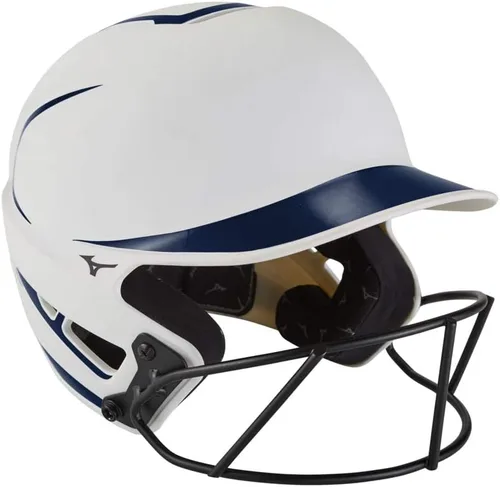 Vista 14 de Mizuno Casco de bateo de sóftbol F6 Fastpitch para adultos con máscara