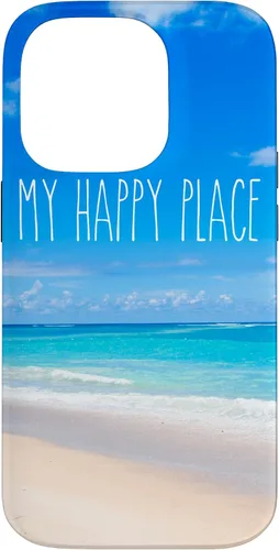 Vista 17 de Rae Inspired Dun My Happy Place Summer Vacay Ocean Beach Day Case for iPhone 17