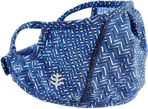 Vista 5 de Coolibar Máscara facial Blackburn UPF 50+ para niños, protección solar Negro