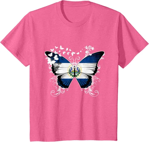 Vista 63 de Camiseta con diseño de bandera de El Salvador