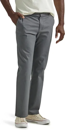 Vista 10 de Lee Pantalón de frente plano, calce recto y delgado para hombre Extreme Motion Negro
