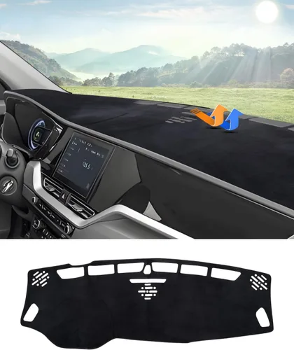 Vista 23 de Autorder Cubierta de salpicadero para Hyundai Sonata 2009 2010 Accesorios Dash Cover Upgrade Flannel Dash Mat Parasol Protector de rayos UV