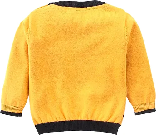 Vista 7 de Simply Conjunto de suéter de animal de punto de algodón para niños pequeños y bebés