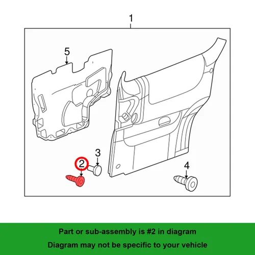 Vista 3 de 30 clips de retención para panel de moldura de puerta para GM 11588863 Buick Terraza, Chevy Uplander, Pontiac Montana, Saturn Relay 2005-2009