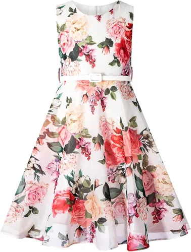 Vista 4 de Bonny Billy Vestidos de fiesta para niñas con estilo vintage floral