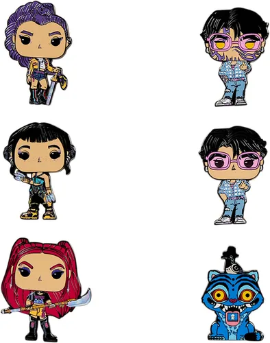 Vista 2 de Funko Pop! By Loungefly KPop Demon Hunters - Pin de caja misteriosa