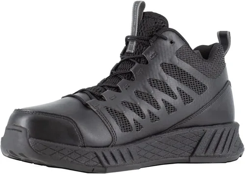 Vista 4 de Reebok Men's Rb4350 Floatride Energy Mid-Cut Tactical Soft Toe Boot Black Military