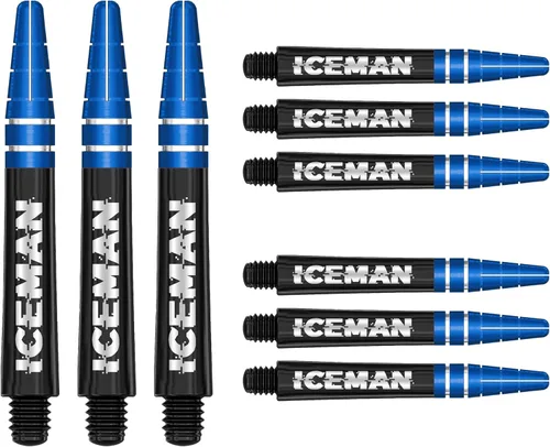 Vista 2 de RED DRAGON Gerwyn Price Iceman Nitrotech - Tallos iónicos - 2 juegos por paquete (6 tallos en total)